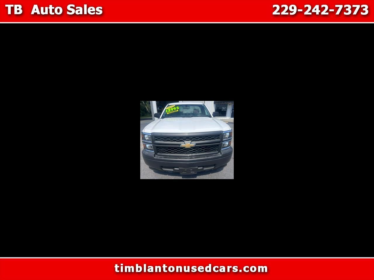 Chevrolet Silverado 1500 Work Truck 1WT Regular Cab 2WD 2014