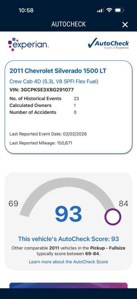 Chevrolet Silverado 1500 LT Crew Cab 4WD 2011