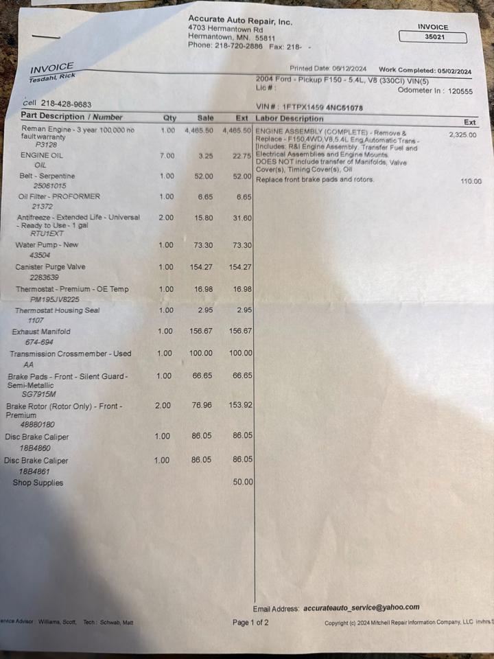 Ford F-150 XL SuperCab 4WD 2004