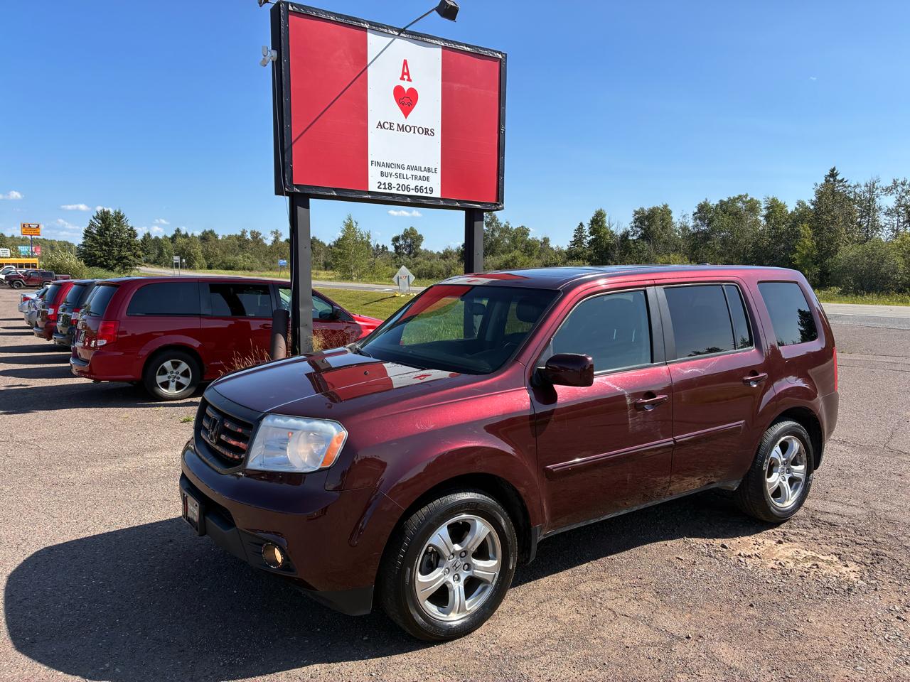 Honda Pilot EX-L 4WD 5-Spd AT with Navigation 2013