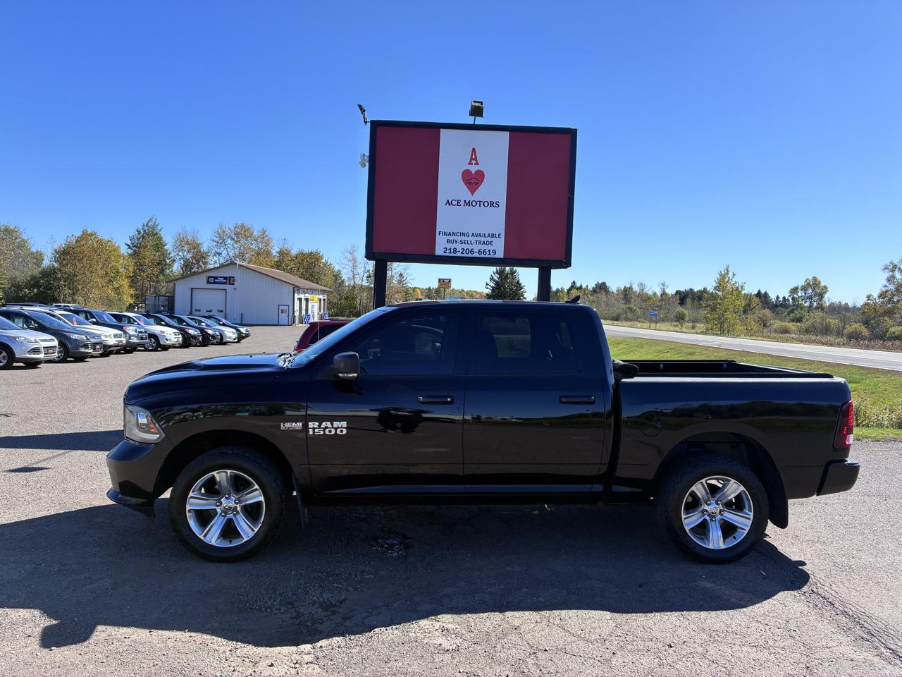 RAM 1500 Sport Crew Cab SWB 4WD 2014