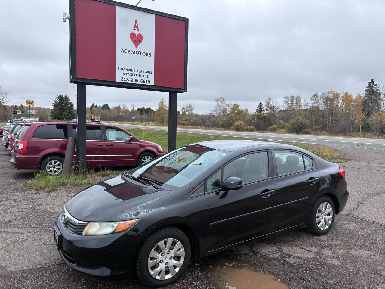 2012 Honda Civic LX Sedan 5-Speed AT