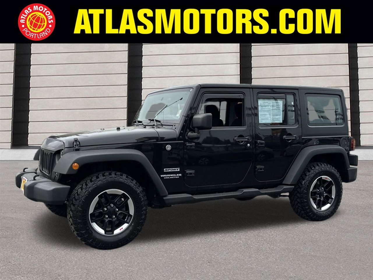 2016 Jeep Wrangler Unlimited Sport