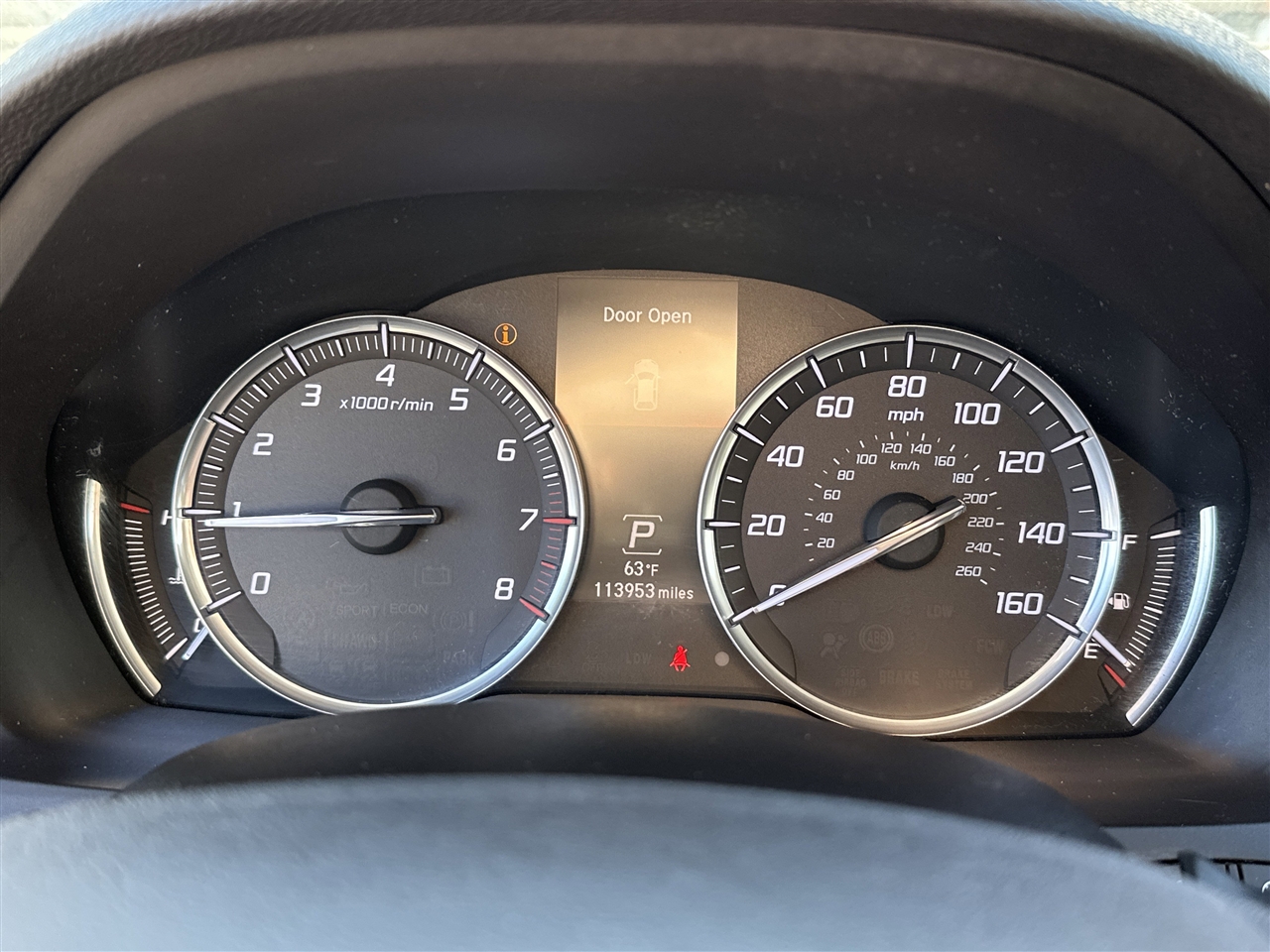 Acura MDX SH-AWD 6-Spd AT w/Tech Package 2015