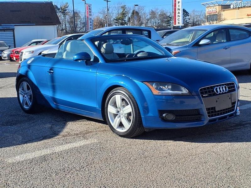 Blue 2009 Audi TT Convertible All-Wheel Drive 6-Speed Automatic