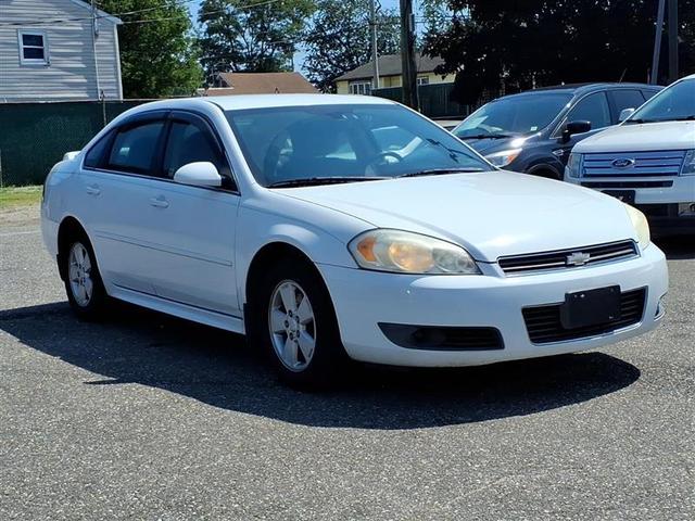 White 2011 Chevrolet Impala Sedan Front-Wheel Drive 4-Speed Automatic