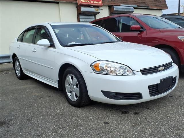 White 2011 Chevrolet Impala Sedan Front-Wheel Drive 4-Speed Automatic
