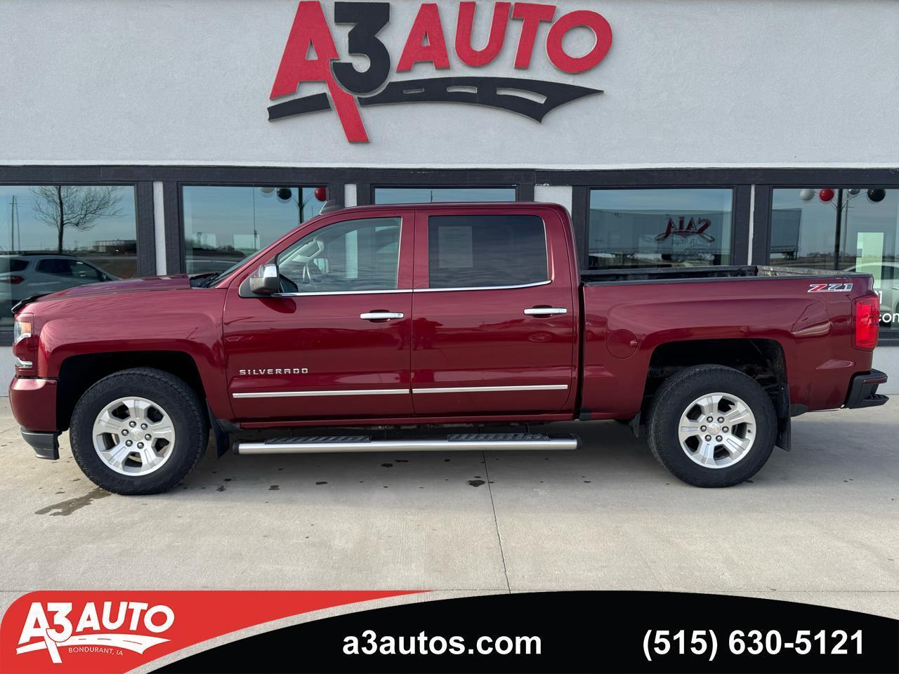 2016 Chevrolet Silverado 1500 LTZ Crew Cab 4WD