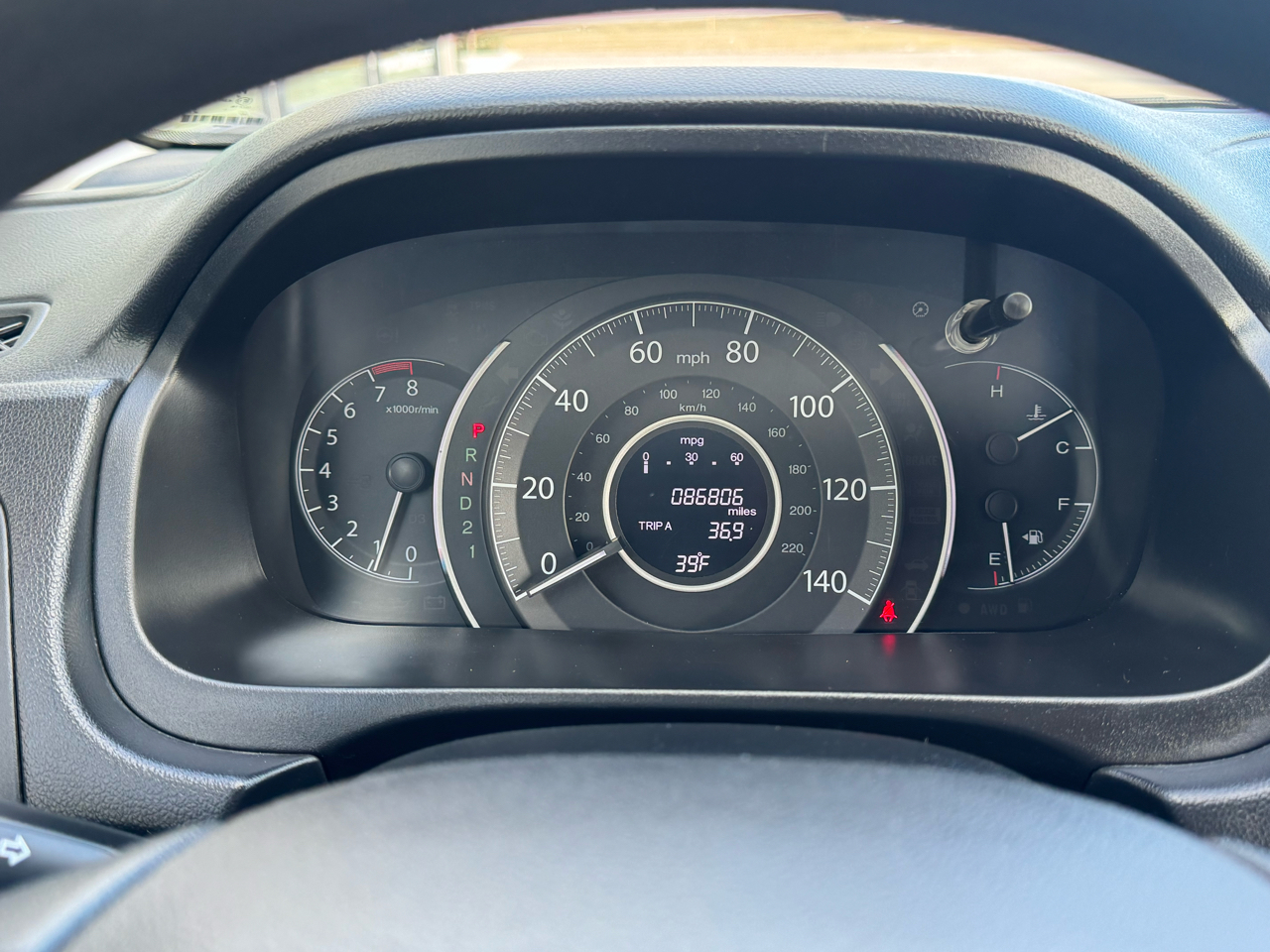 Honda CR-V EX 4WD 5-Speed AT 2013