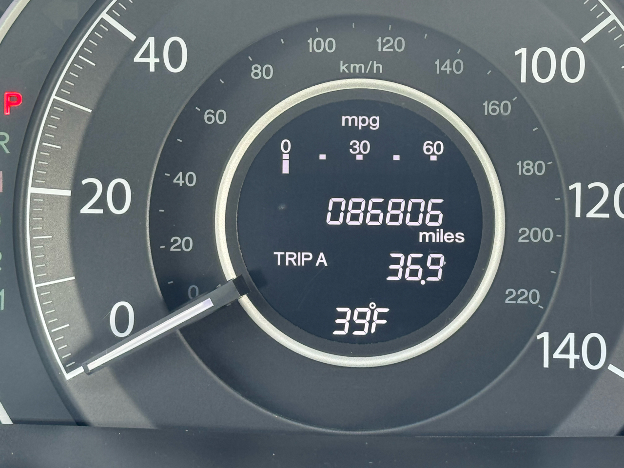 Honda CR-V EX 4WD 5-Speed AT 2013