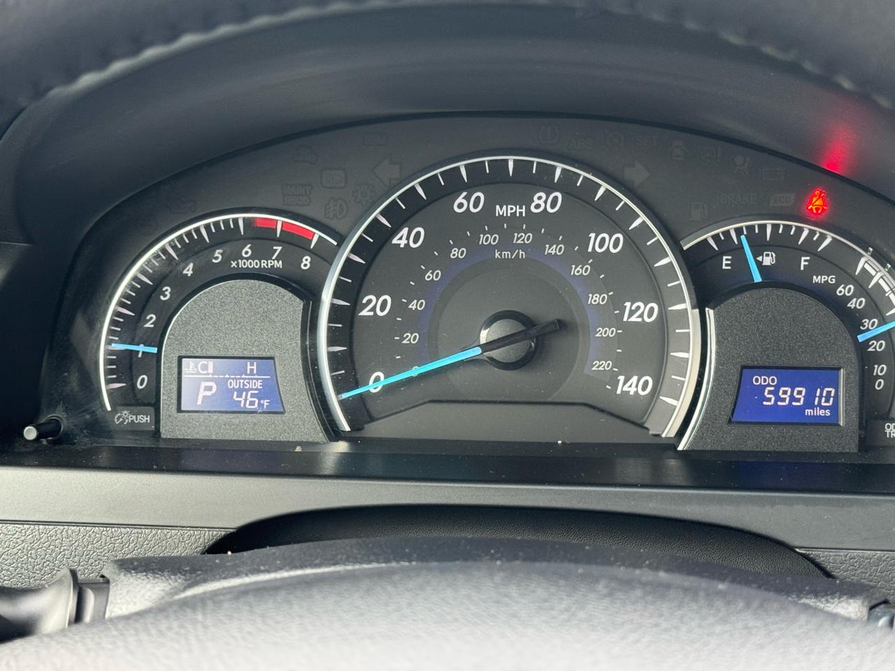 Toyota Camry 4dr Sdn XLE Auto 2012