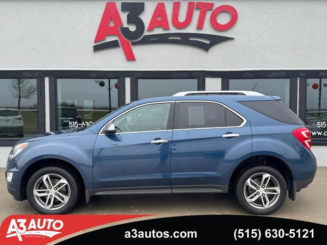 Blue 2017 Chevrolet Equinox Premier AWD SUV / Crossover All-Wheel Drive Automatic