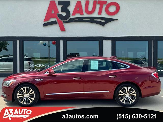 Red (Maroon) 2017 Buick LaCrosse Sedan Front-Wheel Drive Automatic