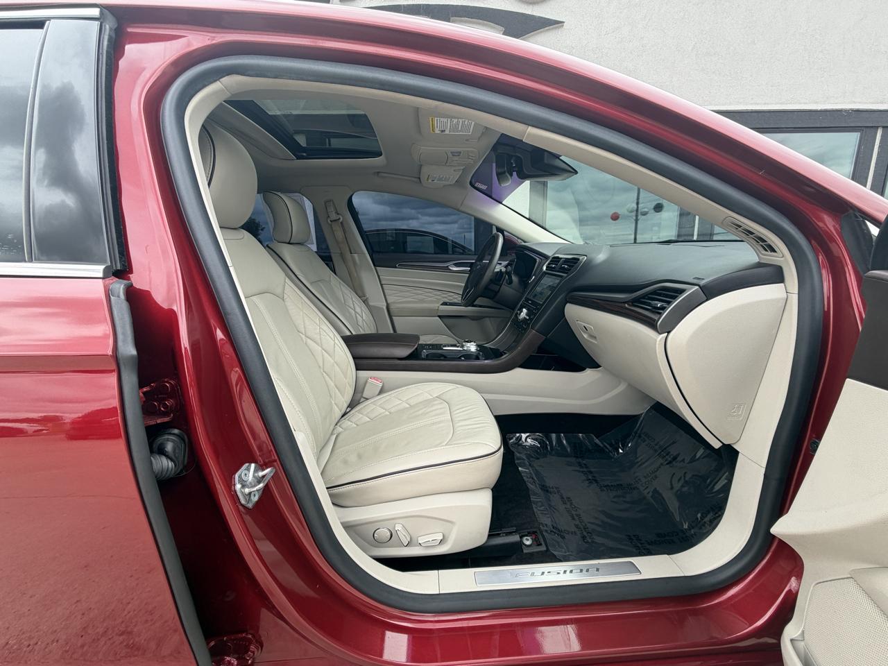 Ford Fusion Platinum 2017