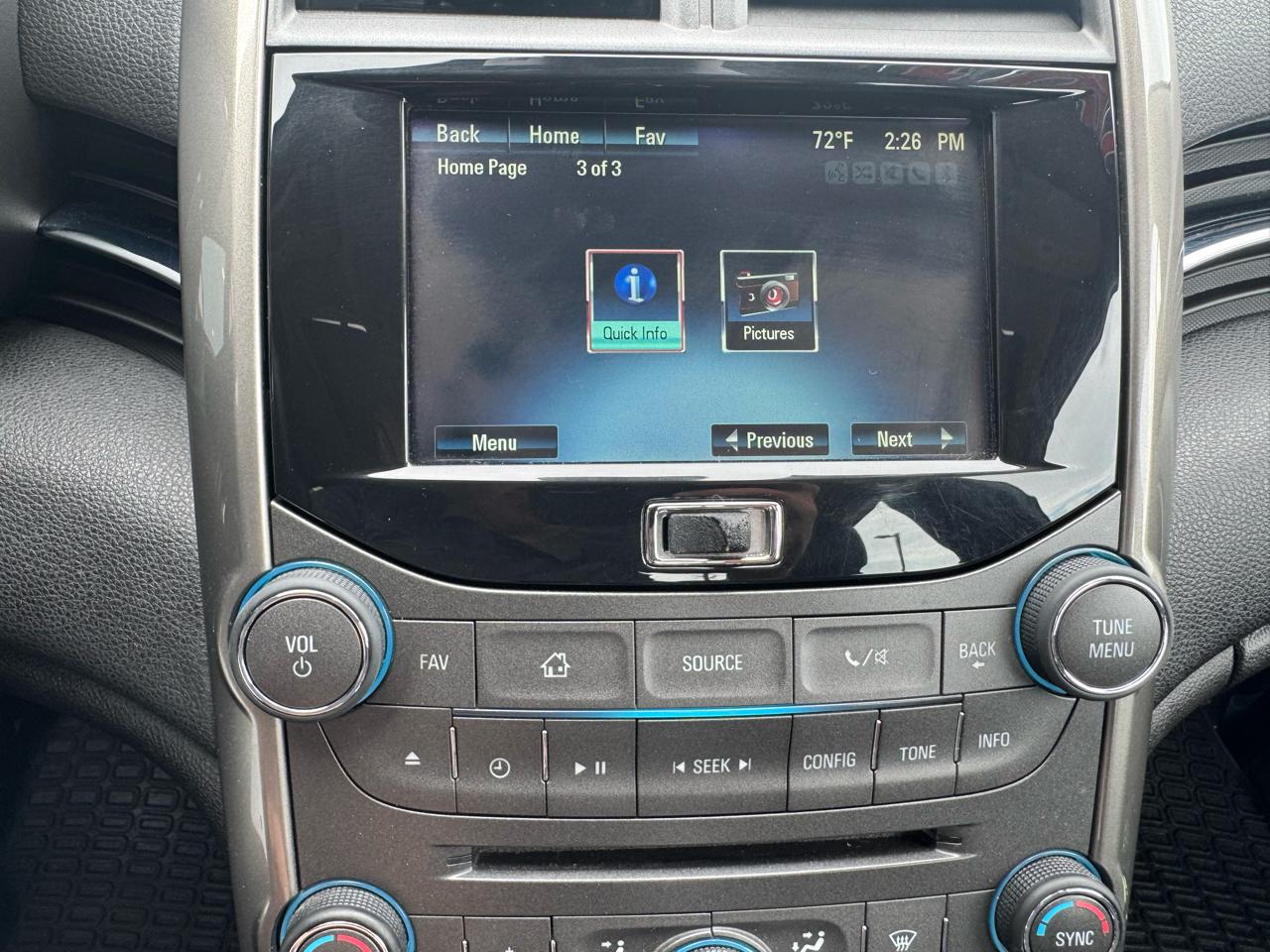 Chevrolet Malibu 2LT 2013
