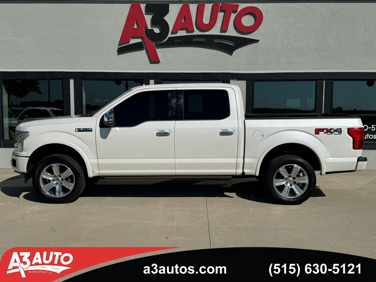 2018 Ford F-150 Platinum SuperCrew 5.5-ft. Bed 4WD