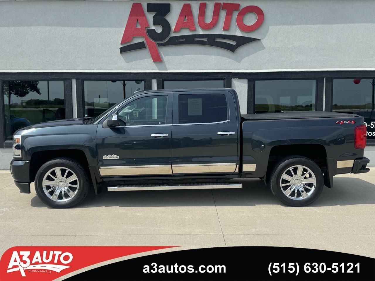2018 Chevrolet Silverado 1500 High Country Crew Cab Short Box 4WD