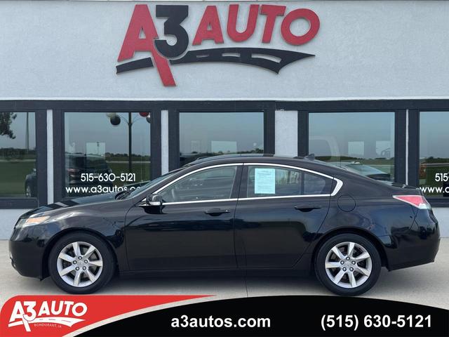 Black 2014 Acura TL Sedan Front-Wheel Drive