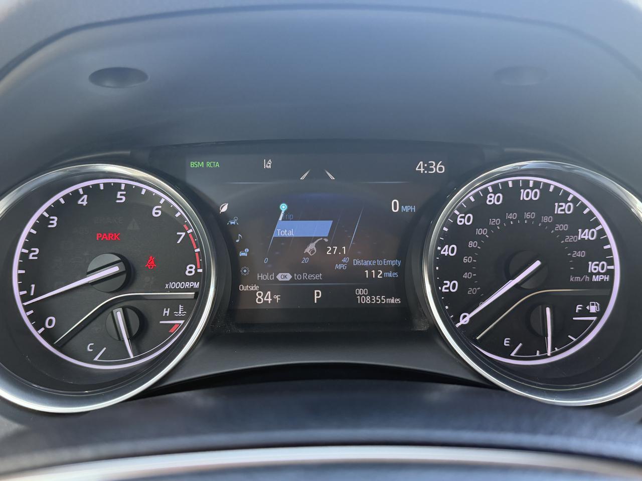 Toyota Camry XLE 2020