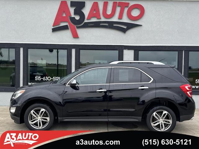 Black 2017 Chevrolet Equinox SUV / Crossover All-Wheel Drive Automatic