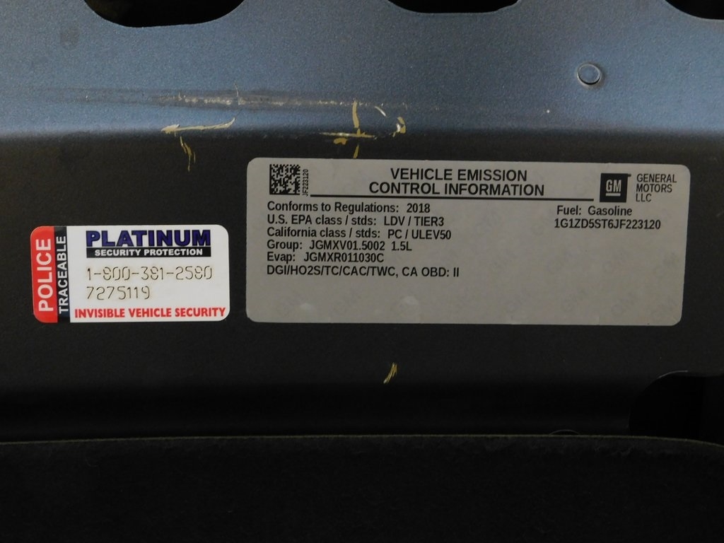 Chevrolet Malibu LT 2018