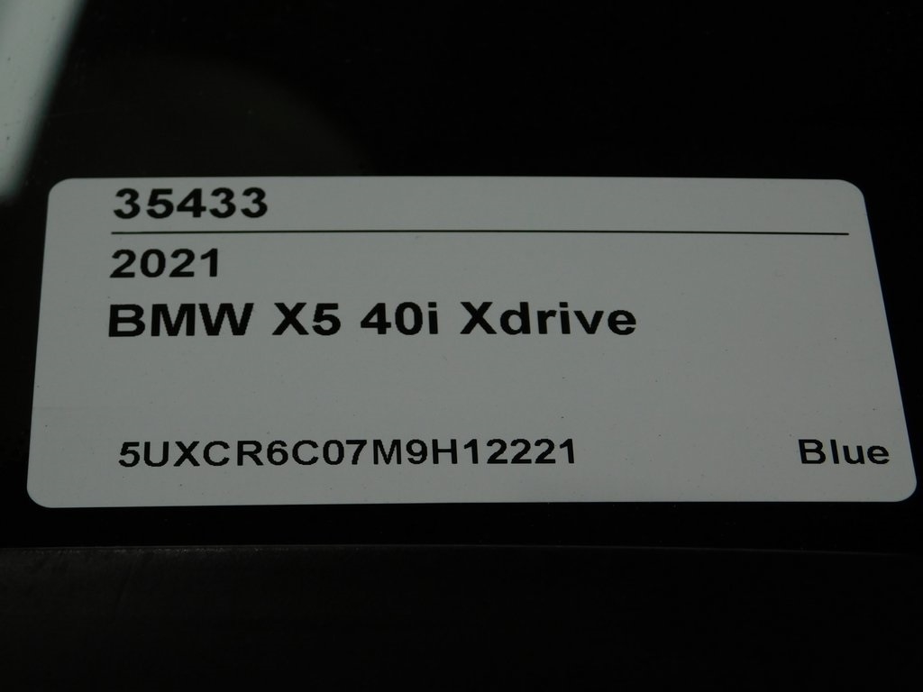 BMW X5 xDrive40i 2021