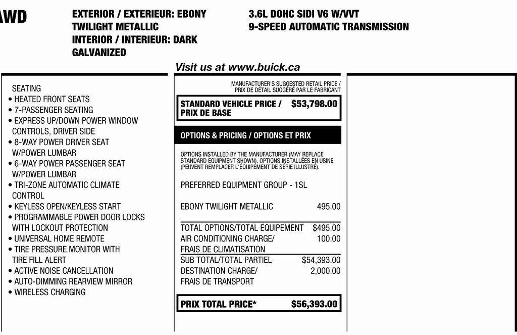 Buick Enclave Essence AWD 2024