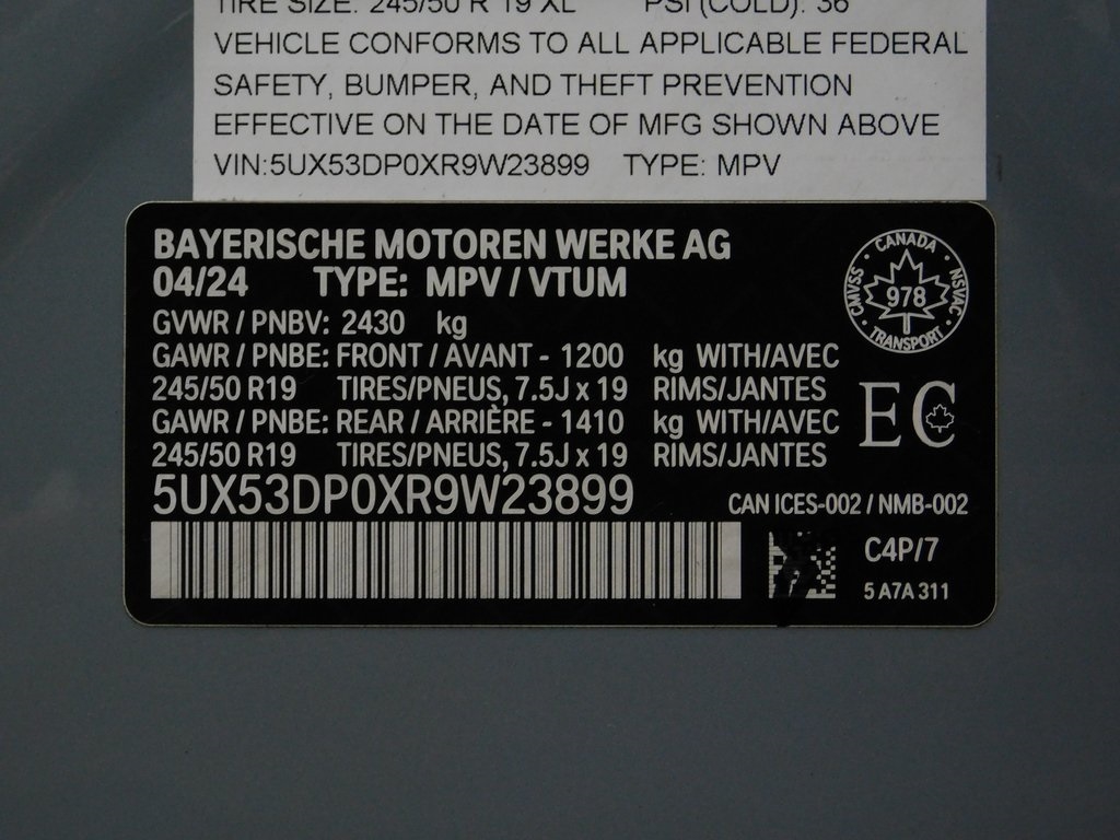 BMW X3 xDrive30i 2024