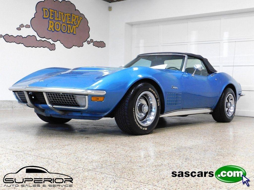 1970 Chevrolet Corvette LT1 Convertible 4-Speed Manual