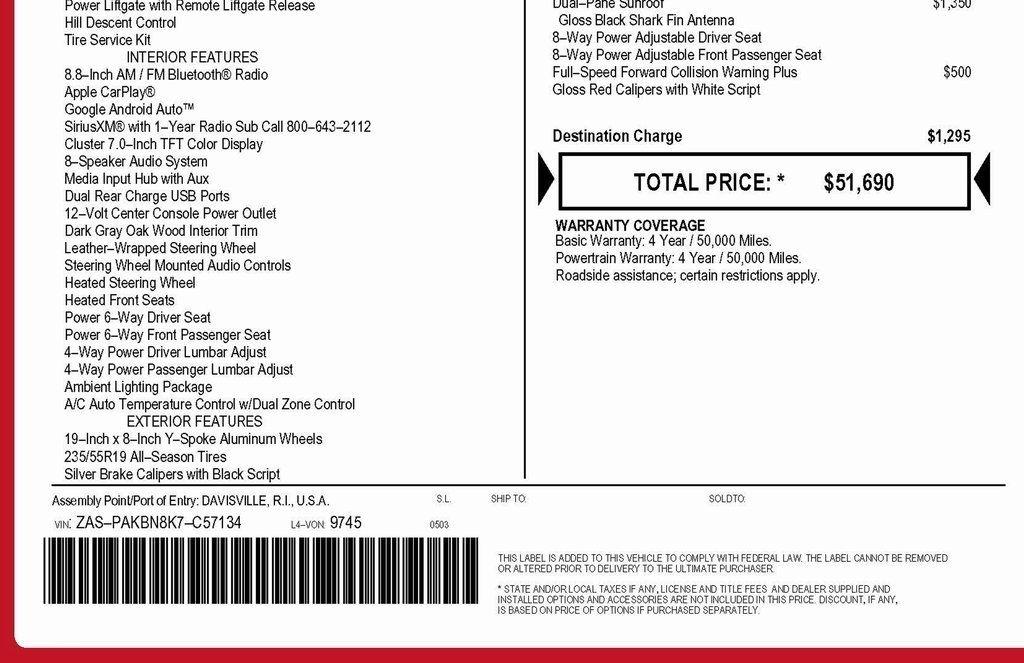 Alfa Romeo Stelvio Ti 2019