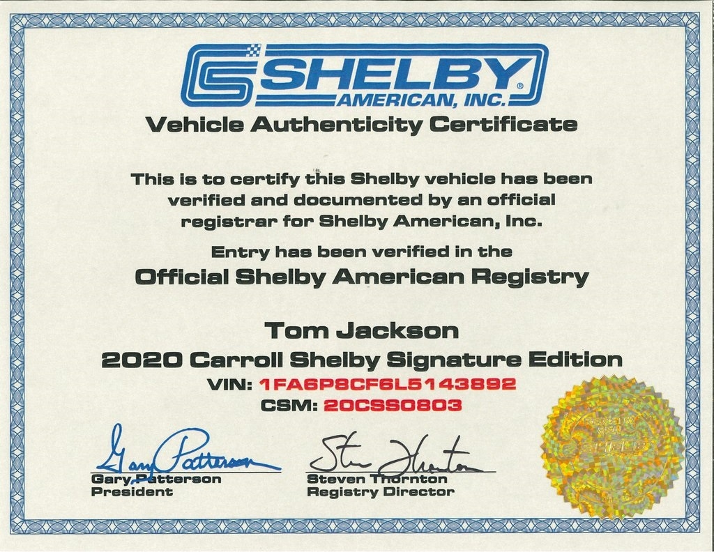 Ford Mustang GT Premium Coupe 2020