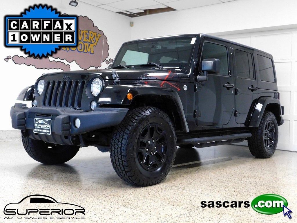 2016 Jeep Wrangler Unlimited Sahara 4WD
