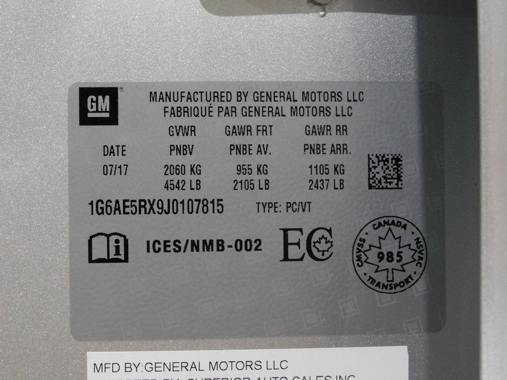 Cadillac ATS 2.0L AWD 2018