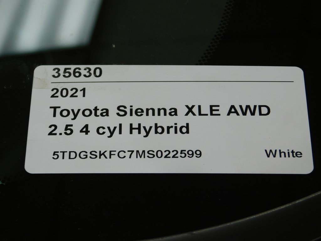 Toyota Sienna Unknown 2021
