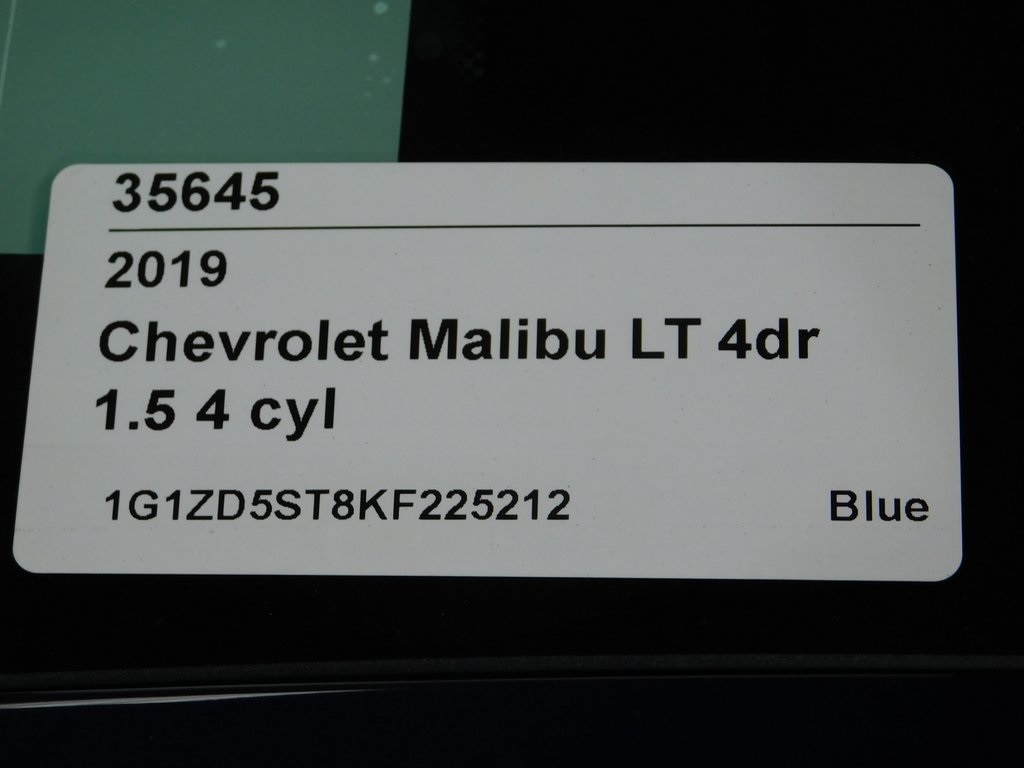 Chevrolet Malibu LT 2019