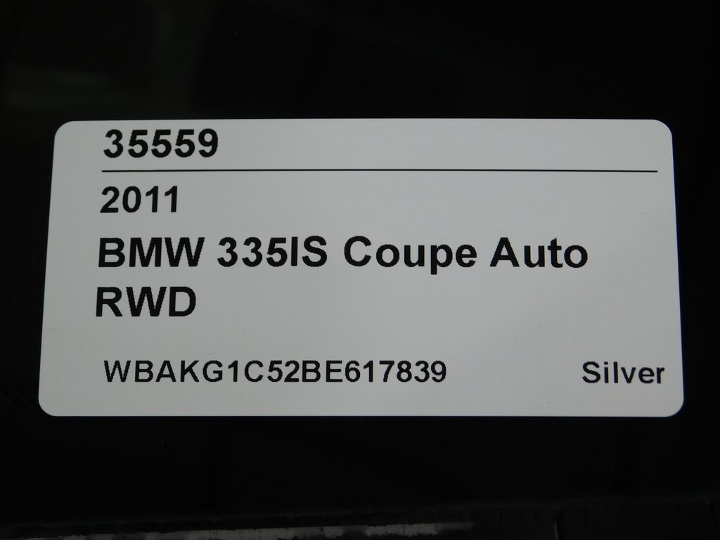 BMW 3-Series 335i Coupe 2011