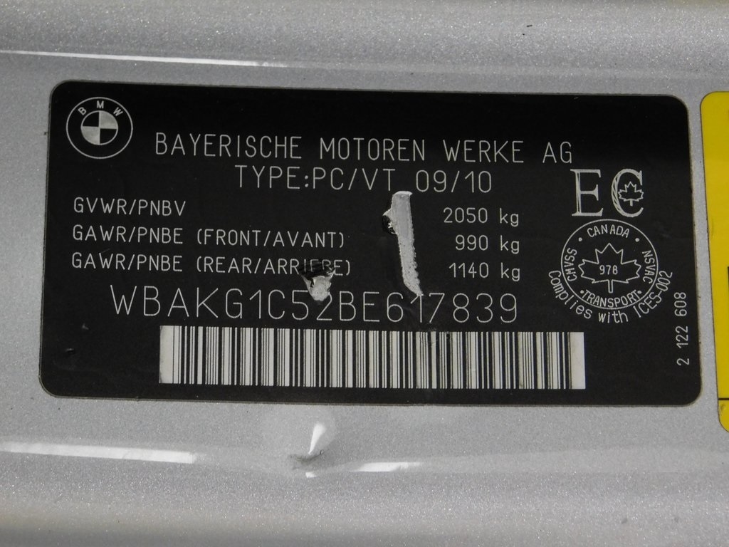 BMW 3-Series 335i Coupe 2011