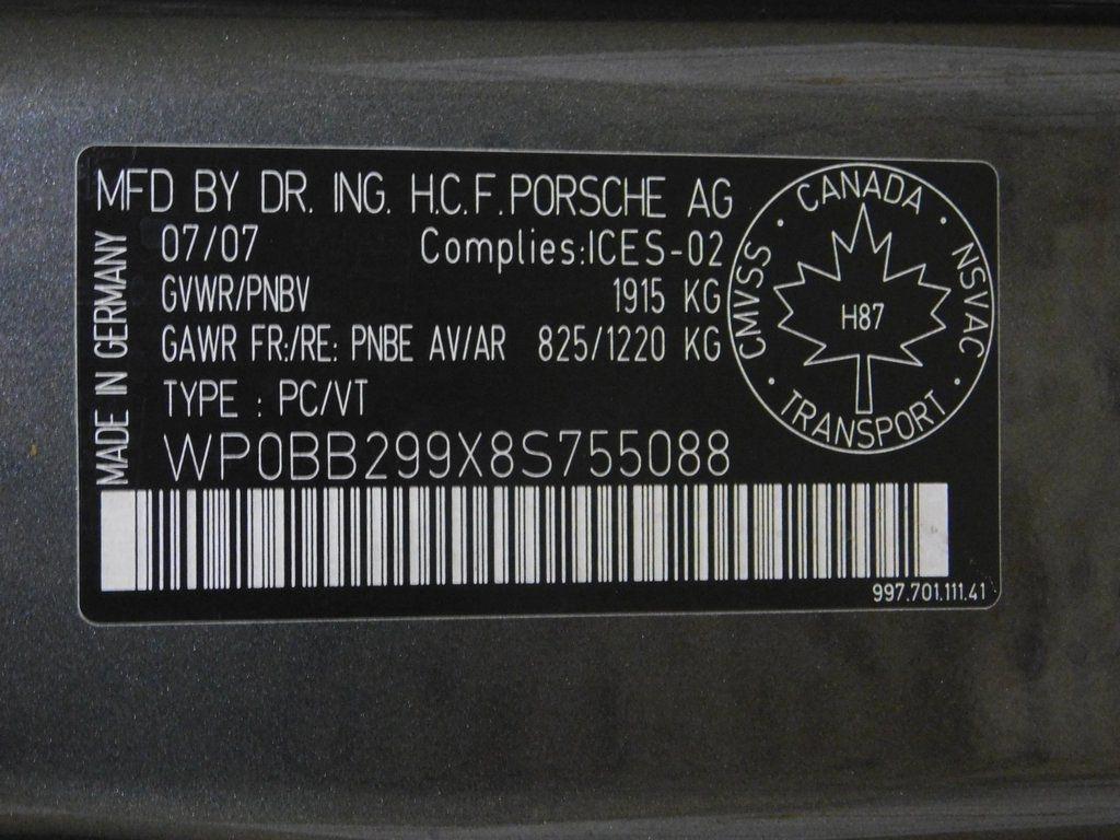 Porsche 911 Targa 4S 2008