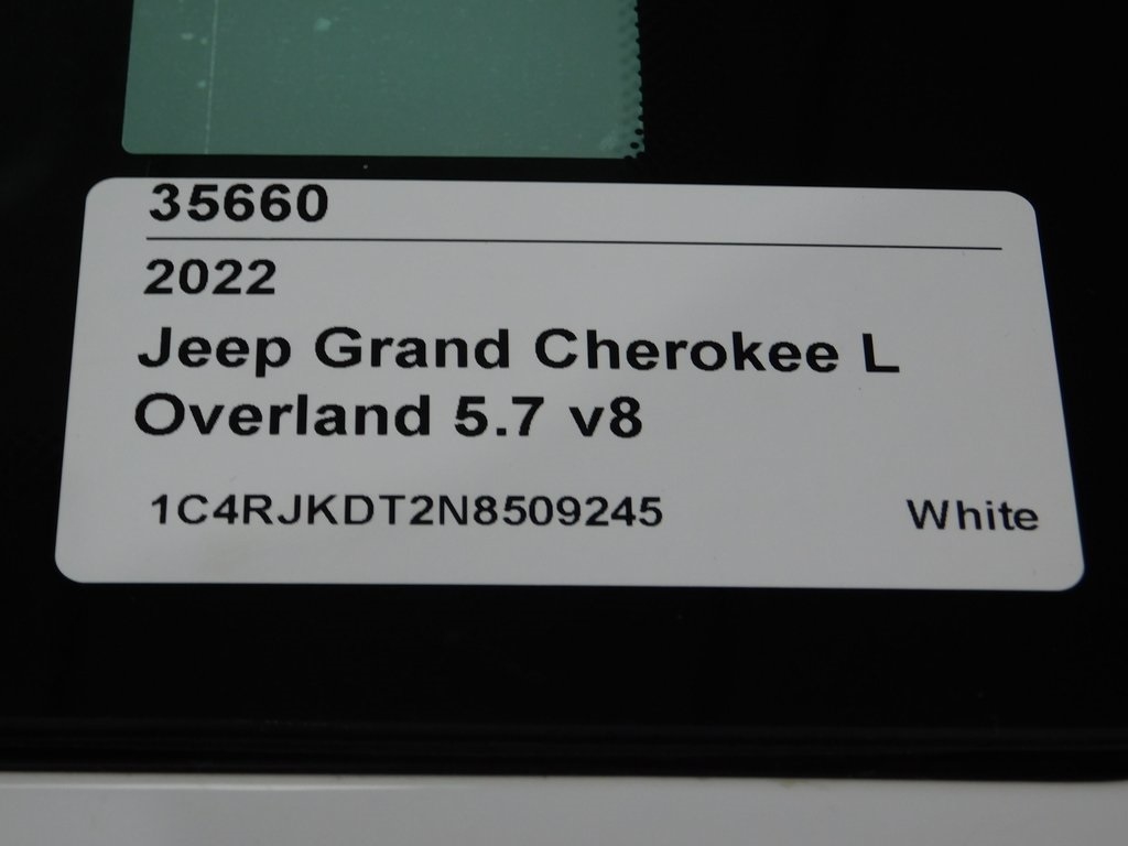 Jeep Grand Cherokee L Overland 4WD 2022