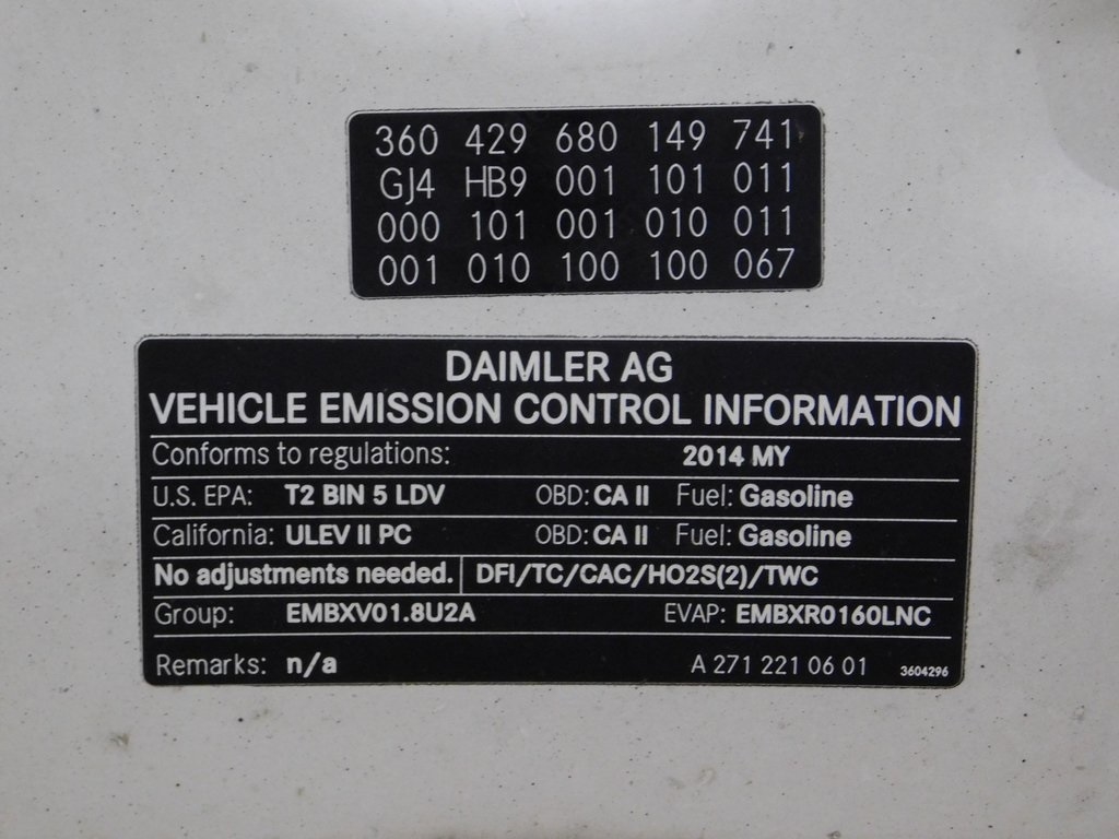 Mercedes-Benz C-Class C250 Coupe 2014