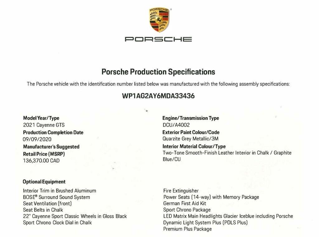 2021 Porsche Cayenne GTS - Photo 2