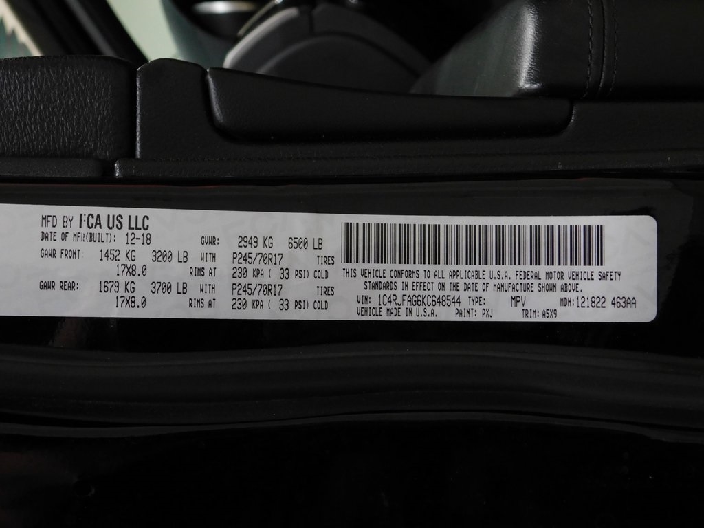 Jeep Grand Cherokee Laredo 4WD 2019