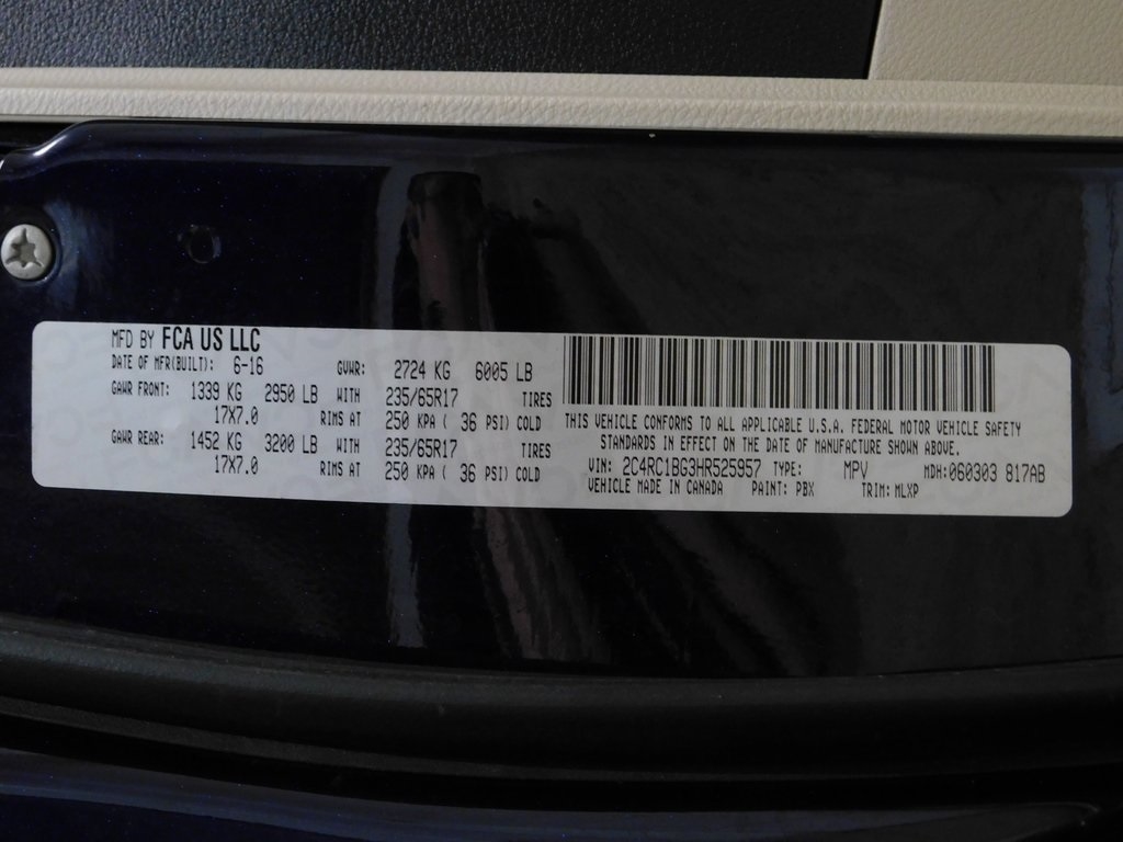 Chrysler Pacifica Touring-L 2017