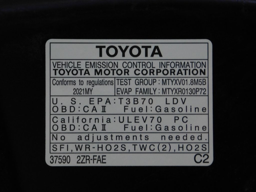 Toyota Corolla LE 2021