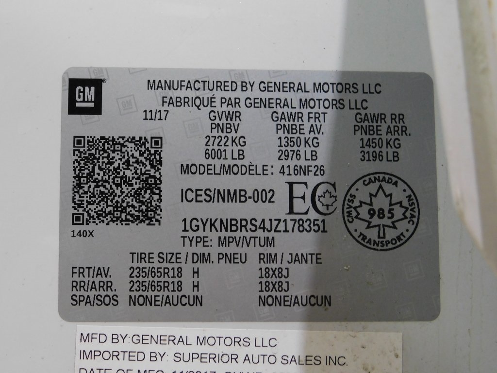 Cadillac XT5 Base AWD 2018