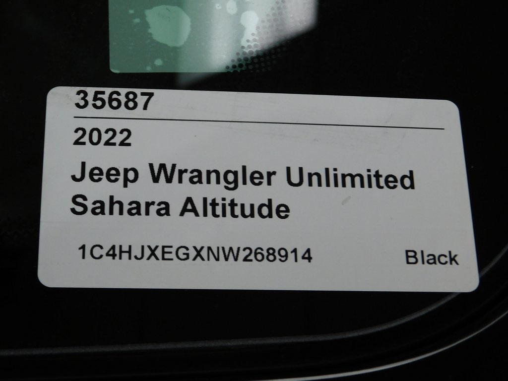 Jeep Wrangler Unlimited Sahara 2022