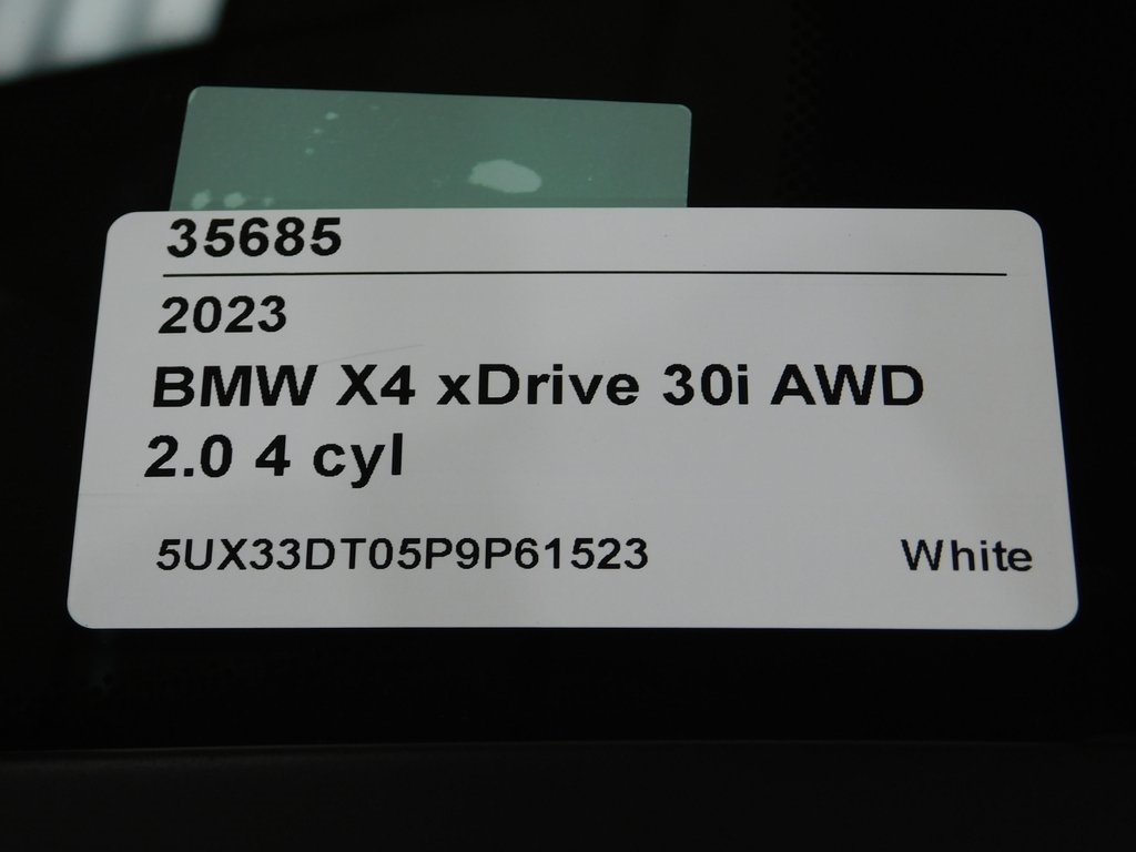 BMW X4 xDrive30i 2023
