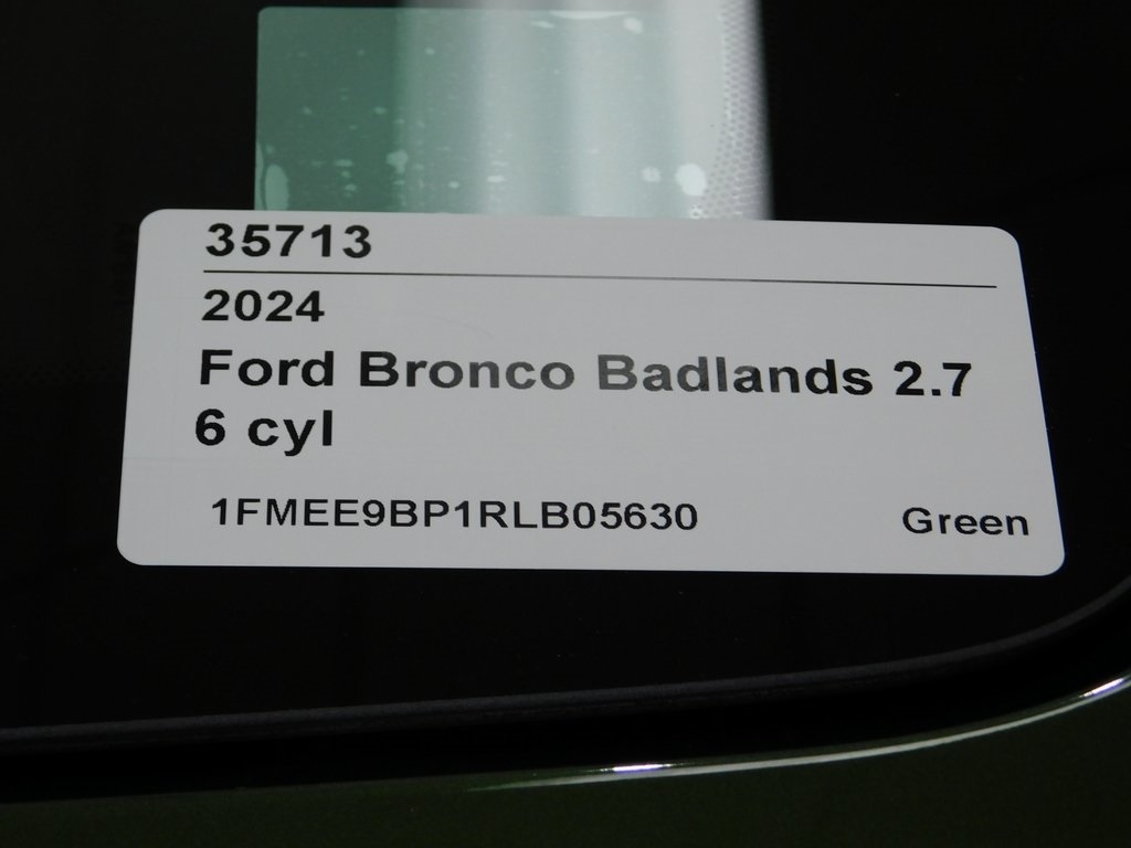Ford Bronco Badlands 4-Door 2024