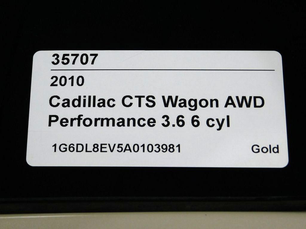 Cadillac CTS Sport Wagon 3.6L Performance AWD 2010