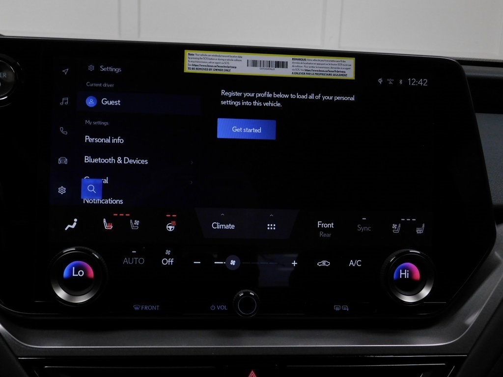 Lexus TX 500h F SPORT Premium AWD 2025